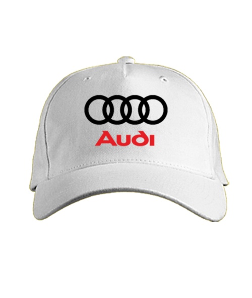 Кепка преміум (Білий) "Оксамит" AUDI 