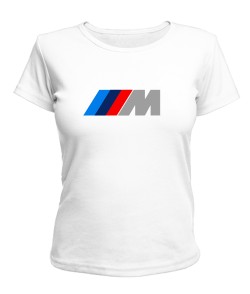 Жіноча футболка преміум "Оксамит" BMW ///M (А4)