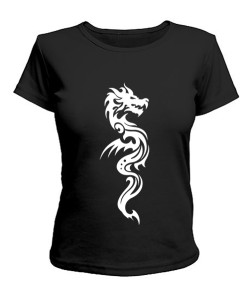 Женская футболка Дракон 2