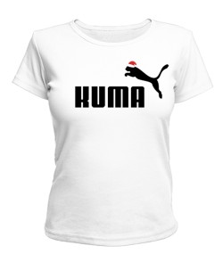 Жіноча футболка New year KUMA PUMA