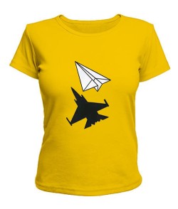 Жіноча футболка Літак