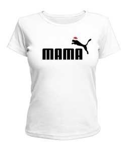 Женская футболка New year MAMA PUMA