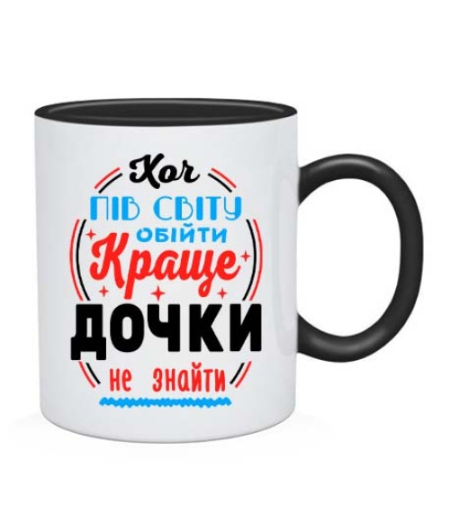 Чашка Лучше дочки не найти №2 UA