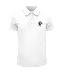 Чоловіче поло (Білий L) ALFA ROMEO (А6)