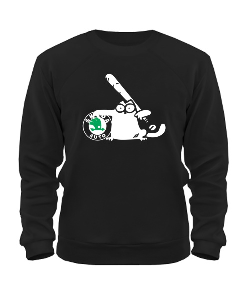 Світшот Simon's Cat SKODA