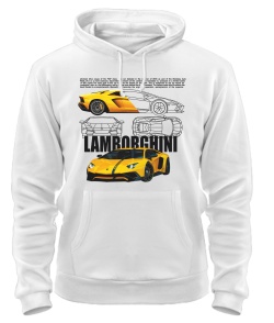 Толстовка-худи LAMBORGHINI