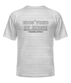 Чоловіча футболка (Сірий меланж XXL) EBIS`VONO