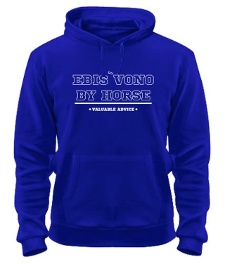 Толстовка-худі (Синій XXL) EBIS`VONO