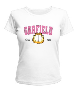 Жіноча футболка Гарфілд Варіант №3