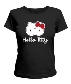 Жіноча футболка Hello Titti