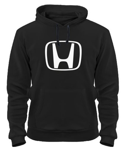 Толстовка-худі преміум (Чорний M) "Оксамит" HONDA (А4)