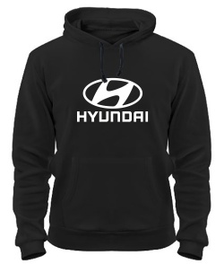 Толстовка-худи премиум "Бархат" HYUNDAI (А4)