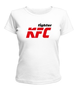 Женская футболка Fighter KFC
