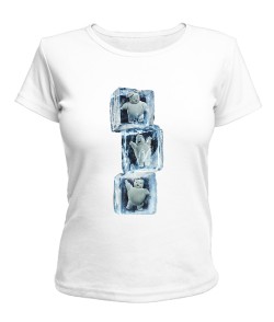 Женская футболка Ледяное маршмеллоу