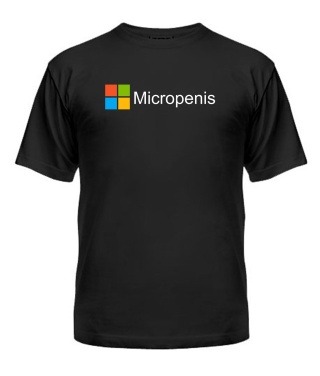 Футболка універсального крою для жінок Micropenis