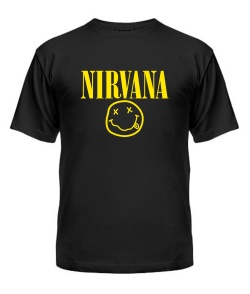 Футболка универсального покроя для женщин NIRVANA SMILE