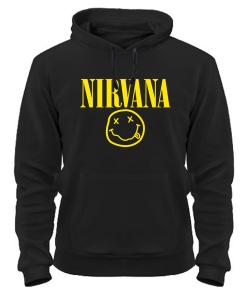 Толстовка-худи NIRVANA SMILE