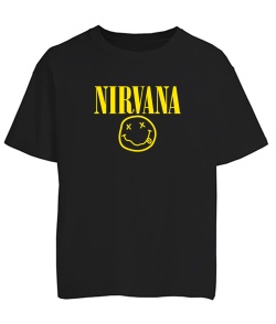 Футболка оверсайз NIRVANA SMILE