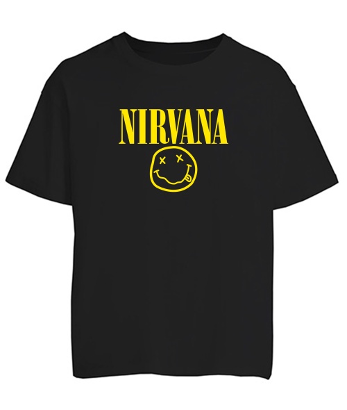 Футболка оверсайз NIRVANA SMILE