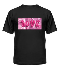 Чоловіча футболка Pink love