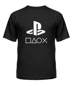 Мужская Футболка (Черный XL) Playstation