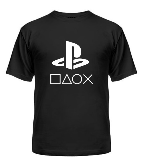 Мужская Футболка (Черный XL) Playstation