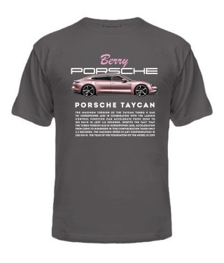 Чоловіча футболка PORSCHE Taycan