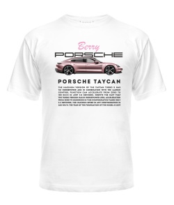 Чоловіча футболка PORSCHE Taycan