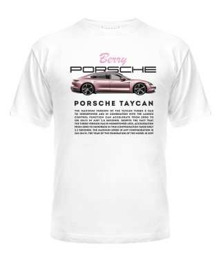 Чоловіча футболка PORSCHE Taycan