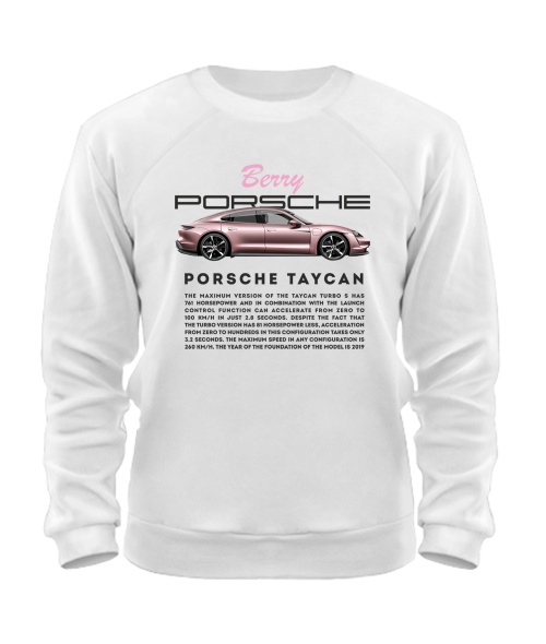 Свитшот PORSCHE Taycan