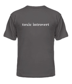 Чоловіча футболка toxic introvert