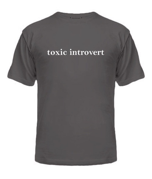 Чоловіча футболка toxic introvert