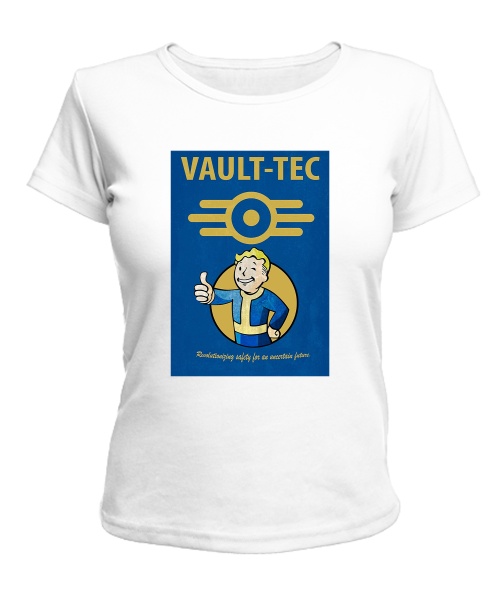 Женская футболка Vault-Tec