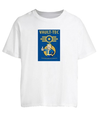 Футболка оверсайз Vault-Tec