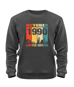 Світшот преміум (сірий графіт XL) LIMITED EDITION [OCTOBER 1990]