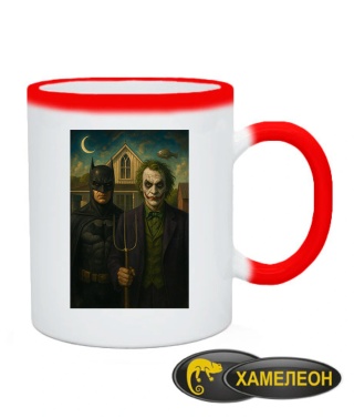 Чашка хамелеон BATMAN-JOKER