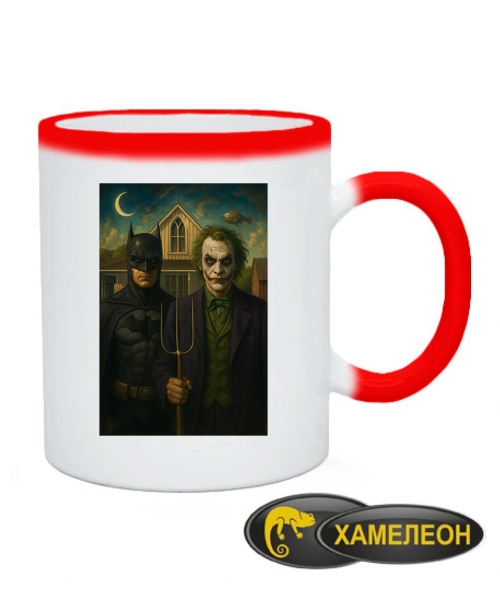 Чашка хамелеон BATMAN-JOKER