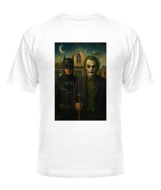 Футболка універсального крою для жінок BATMAN-JOKER