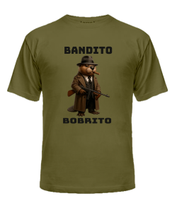 Чоловіча футболка (Army L) БОБРІТО БАНДІТО [Брак друку]