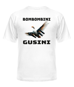 Футболка универсального покроя для женщин БОМБОМБИНИ ГУЗИНИ