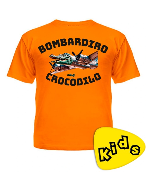 Дитяча футболка БОМБАРДІРО КРОКОДІЛО