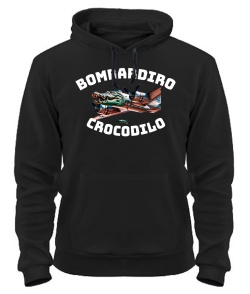 Толстовка-худі БОМБАРДІРО КРОКОДІЛО