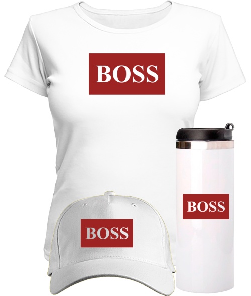 Комплект женский премиум "Бархат" BOSS лето №1