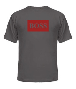Мужская футболка премиум "Бархат" BOSS