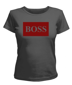 Женская футболка премиум "Бархат" BOSS