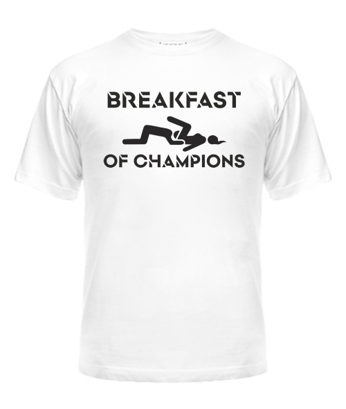 Футболка універсального крою для жінок Breakfast Of Champions