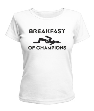 Жіноча футболка Breakfast Of Champions