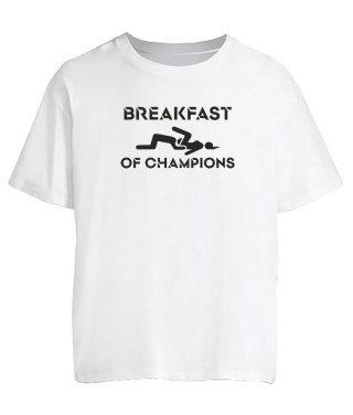 Футболка оверсайз Breakfast Of Champions