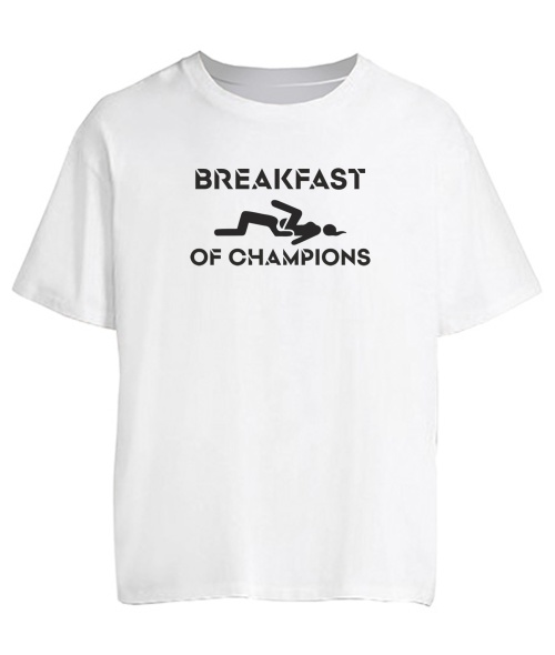 Футболка оверсайз Breakfast Of Champions