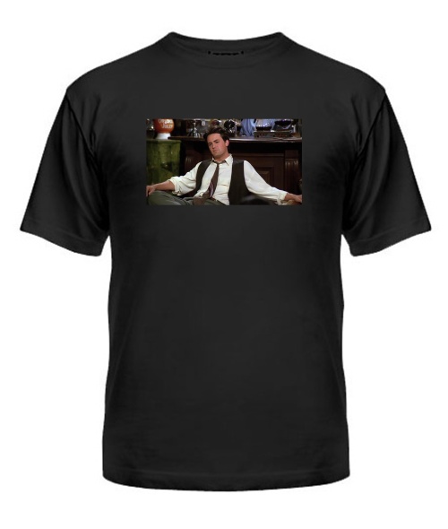 Мужская Футболка Чендлер Friends